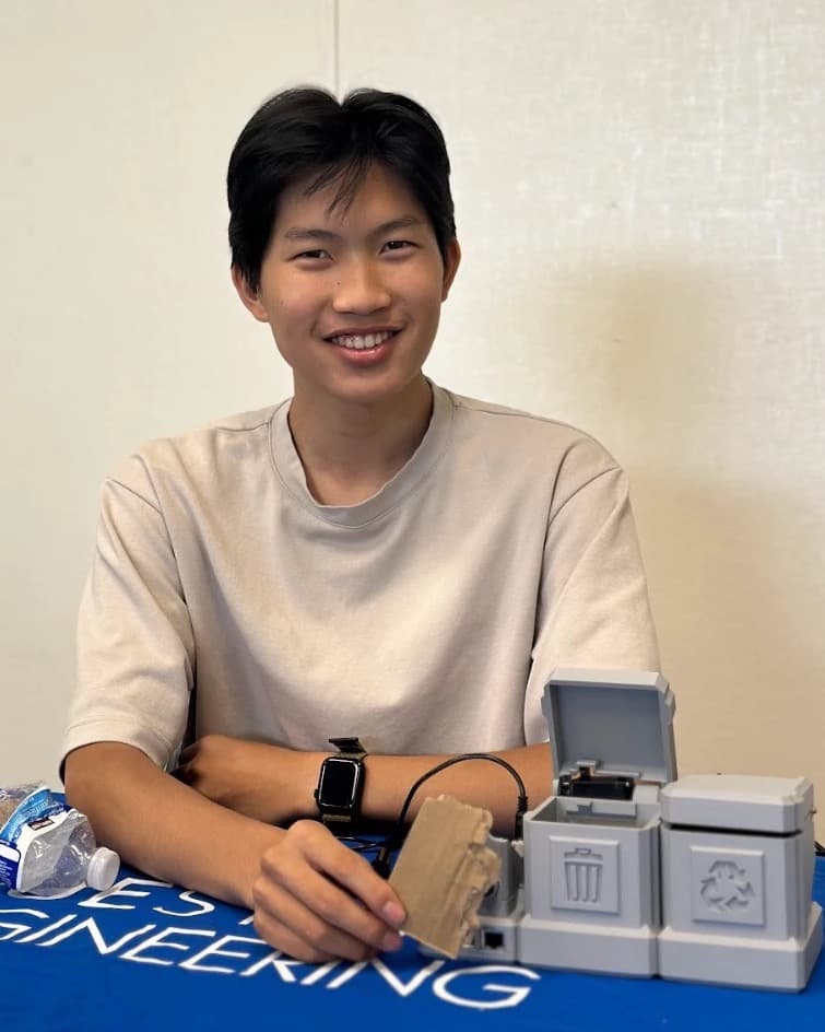 Aaron H. with their project, Automatic Waste Sorting System
